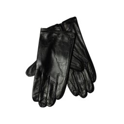 Sandrou elegantní kožené rukavice pánské teplé SZK103 černá