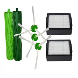 7ks Kartáče, kartáčky a HEPA filtry pro iRobot Roomba Combo j7, j7+, j9+, Combo 10 Max sada