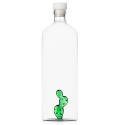 Ichendorf Milano designové karafy Bottle Cactus Green White Dots