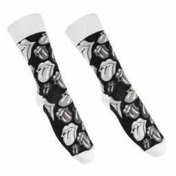 ponožky Rolling Stones - Classic Tongues - BLACK - ROCK OFF - RSSCK04MB