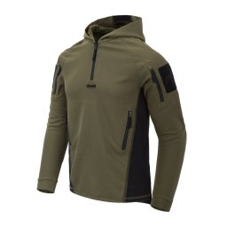 Mikina RANGE TOPCOOL OLIVE GREEN/ČERNÁ vel. L