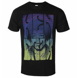 tričko pánské Jimi Hendrix - Swirly - Black - ROCK OFF - JHXTS04MB