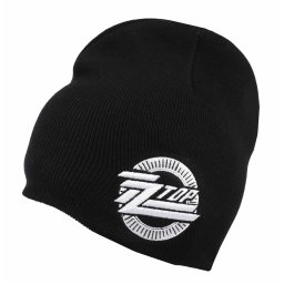 kulich ZZ Top - Circle Logo - Black - ROCK OFF - ZZBEAN01B