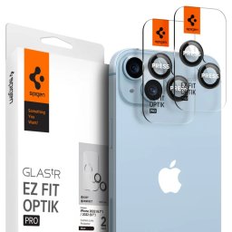 Spigen tR EZ Fit Optik Pro 2 Pack Black iPhone 14/iPhone 14 Plus AGL05213