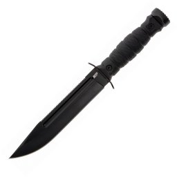 Smith & Wesson nůž M&P ULTIMATE SURVIVAL 1122584 s pevnou čepelí ČERNÝ