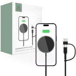 Tech-Protect QI15W-A25 MAGNETIC MAGSAFE WIRELESS CHARGER - Černá