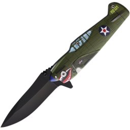 ElitEdge nůž zavírací FIGHTER PLANE hladké ostří