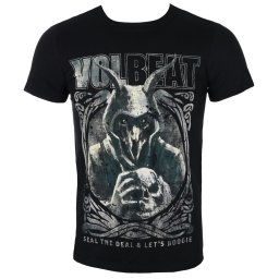 tričko pánské Volbeat - Goat With Skull - Black - ROCK OFF - VOLTS05MB