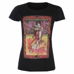 tričko dámské Janis Joplin - Avalon Ballroom 67 Lady - BLACK - ROCK OFF - JOPTS01LB