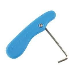 Utahovadlo hokejových bruslí Base Lace Hook modrá