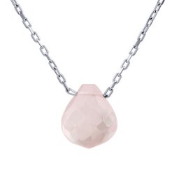 Silvego Stříbrný řetízek Eris s pravým růženínem - INS1027NRQ