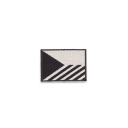 NAVYS nášivka VLAJKA ČR šikmé PRUHY velcro 7,5 x 5,5 cm DESERT