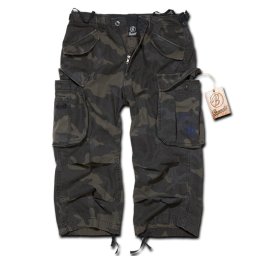 kraťasy pánské 3/4 BRANDIT - Industry Vintage Darkcamo - 2003/4