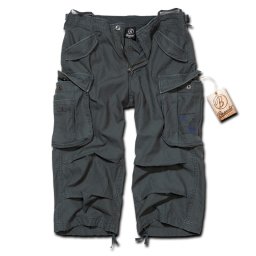 kraťasy pánské 3/4 BRANDIT - Industry Vintage Anthracite - 2003/5