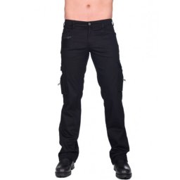 kalhoty pánské BLACK PISTOL - Combat Pants Denim - (Black) - B-1-60-001-00