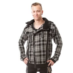 bunda pánská zimní POIZEN INDUSTRIES - LUCA - GREY - POI206