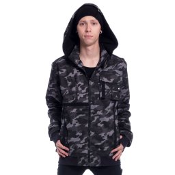 bunda pánská VIXXSIN - CARTER - GREY CAMO - POI444