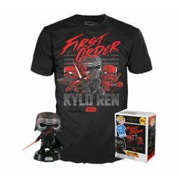 set (figurka+tričko) Star Wars - Episode IX - POP! - Kylo Ren (Supreme Leader) - FK42393