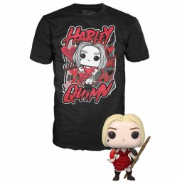 set (figurka+tričko) Suicide Squad - POP! - Harley Quinn - FK56745