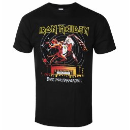 tričko pánské Iron Maiden - Beast Over Hammersmith E&D Tonal - Black - ROCK OFF - IMTEE155MB
