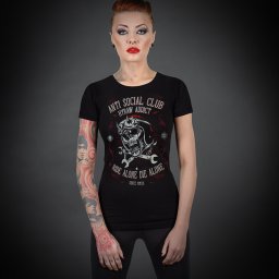 tričko dámské HYRAW - ANTISOCIAL CLUB - SU23-W02