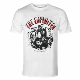 tričko pánské THE EXPLOITED - BARMY ARMY (WHITE) - PLASTIC HEAD - PH12815