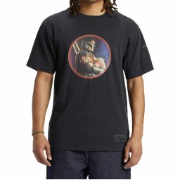 tričko pánské DC - Star Wars MANDO AND THE CHILD HSS - BLACK PIGMENT DYE - ADYZT05316-KYBW
