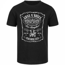 tričko dětské Guns 'n Roses - (Paradise City) - black/white - METAL-KIDS - 803.25.8.7