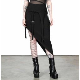 sukně dámská KILLSTAR - Acacia's Poison - Black - KSRA008446