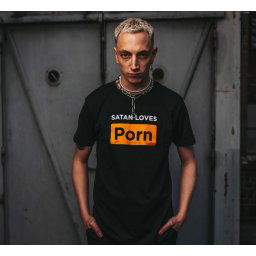 tričko pánské HOLY BLVK - SATAN LOVES PORN - HB002T