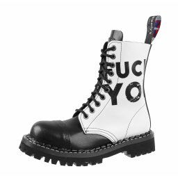 boty STEADY´S - 10 dírkové - STE/10/116_Fuck You