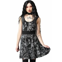 šaty dámské KILLSTAR - Spiritual Guide - Black - KSRA007930