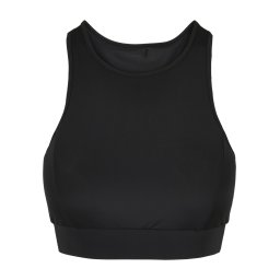 podprsenka sportovní URBAN CLASSICS - High Neck Tech - black - TB4757 - black