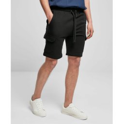 kraťasy pánské URBAN CLASSICS - Organic Cargo - TB4144 - black