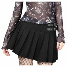 sukně dámská KILLSTAR - Sheenah - Black - KSRA009038