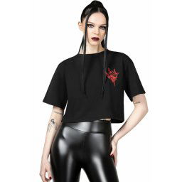 tričko dámské (top) KILLSTAR - Deamon Ghoul - Black - KSRA009039
