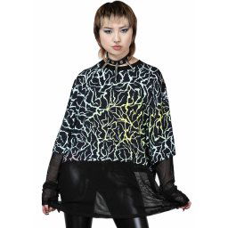 tričko unisex s dlouhým rukávem KILLSTAR - Heaven Sent - Black - KSRA009001