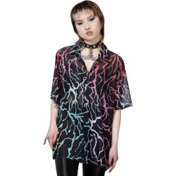 košile unisex KILLSTAR - Dawn Light - Black - KSRA009005