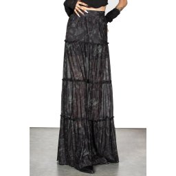 sukně dámská KILLSTAR - Ghosted Woods - Black - KSRA008810