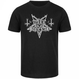tričko dětské Dark Funeral - (Logo) - black - white - METAL-KIDS - 708.25.8.7