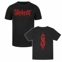 tričko dětské Slipknot - (Logo) - black - red - METAL-KIDS - 719.25.8.3
