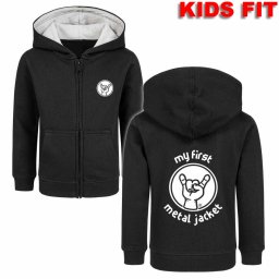mikina dětská my first metal - black - white - Metal-Kids - 640.39.8.7