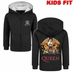 mikina dětská Queen - (Crest) - black - multicolour - Metal-Kids - 814.39.8.999