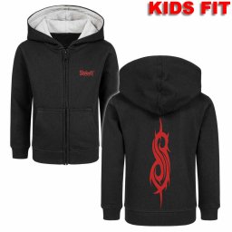 mikina dětská Slipknot - (Logo) - black - red - Metal-Kids - 719.39.8.3