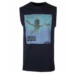 tílko pánské Nirvana - Nevermind Album - NAVY - ROCK OFF - NIRVTANK25MN
