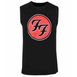 tílko pánské Foo Fighters - FF Logo - Black - ROCK OFF - FOOTANK04MB