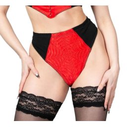 kalhotky dámské KILLSTAR - Scarlet Webutant - Red - KSRA008766