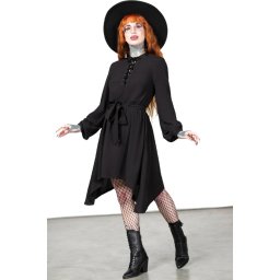 šaty dámské KILLSTAR - Duality - Black - KSRA009116