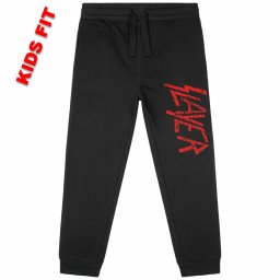 kalhoty dětské (tepláky) Slayer - Logo - Metal-Kids - Black/Red - 471.11.8.3