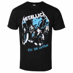 tričko pánské Metallica - Vintage Ride The Lightning - Black - METTS45MB